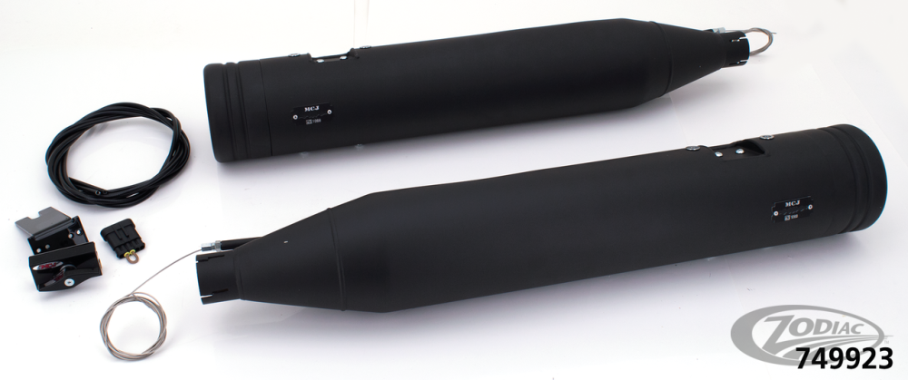MCJ ADJUSTABLE EXHAUSTS FOR TOURING
