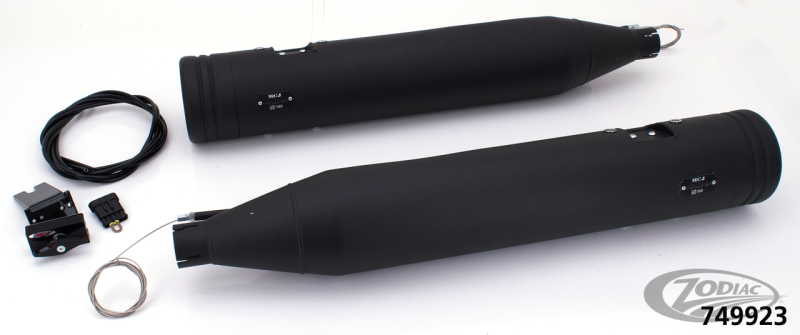 MCJ ADJUSTABLE EXHAUSTS FOR TOURING