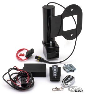 MCJ Optional adjusting motor with key fob style remote control for open/close