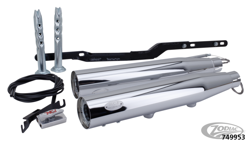 MCJ ADJUSTABLE EXHAUSTS FOR SPORTSTER