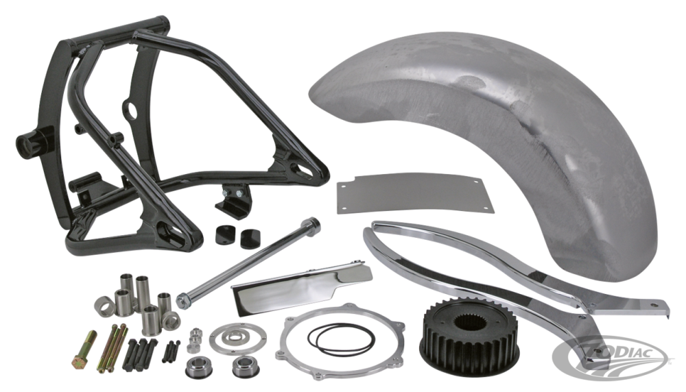 ZODIAC'S "RADIUM" 250 SWING ARM KIT FOR TWIN CAM SOFTAIL