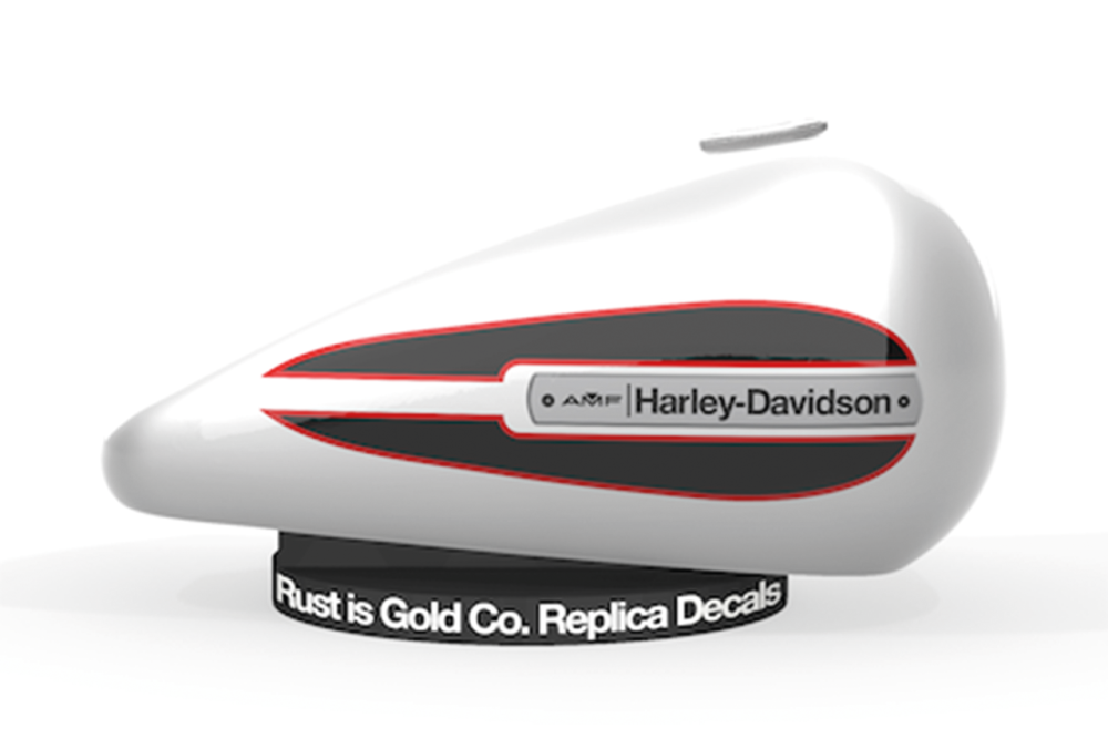 Tank Decals Black/Red FLH/FX72