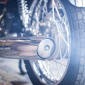Endcap till HD Touring avgassystem