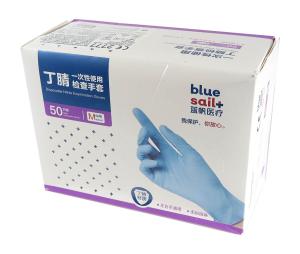 Nitrilhandske storlek L 50 pack