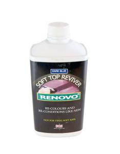 Renovo Soft Top Reviver, Blå 1 Liter, infärgningsvätska för cabriolet