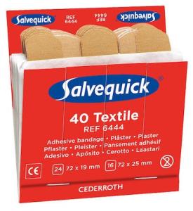 Refiller till automat 1907 Cederroths 6444 -6 insatser x 40 plåster