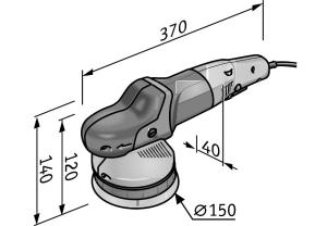 Flex Polermaskin XFE7-15 150