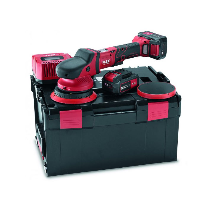 Flex batteridriven polermaskin XFE 15-150 18,0-EC KIT