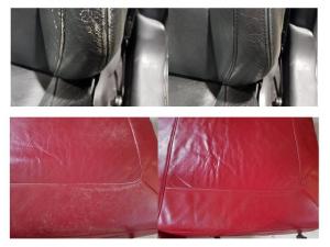 Läderolja med färg