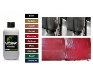 Läderolja med färg