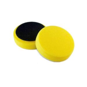 Polerrondell Gul, Ø 100 x 25 mm, fasad kant.