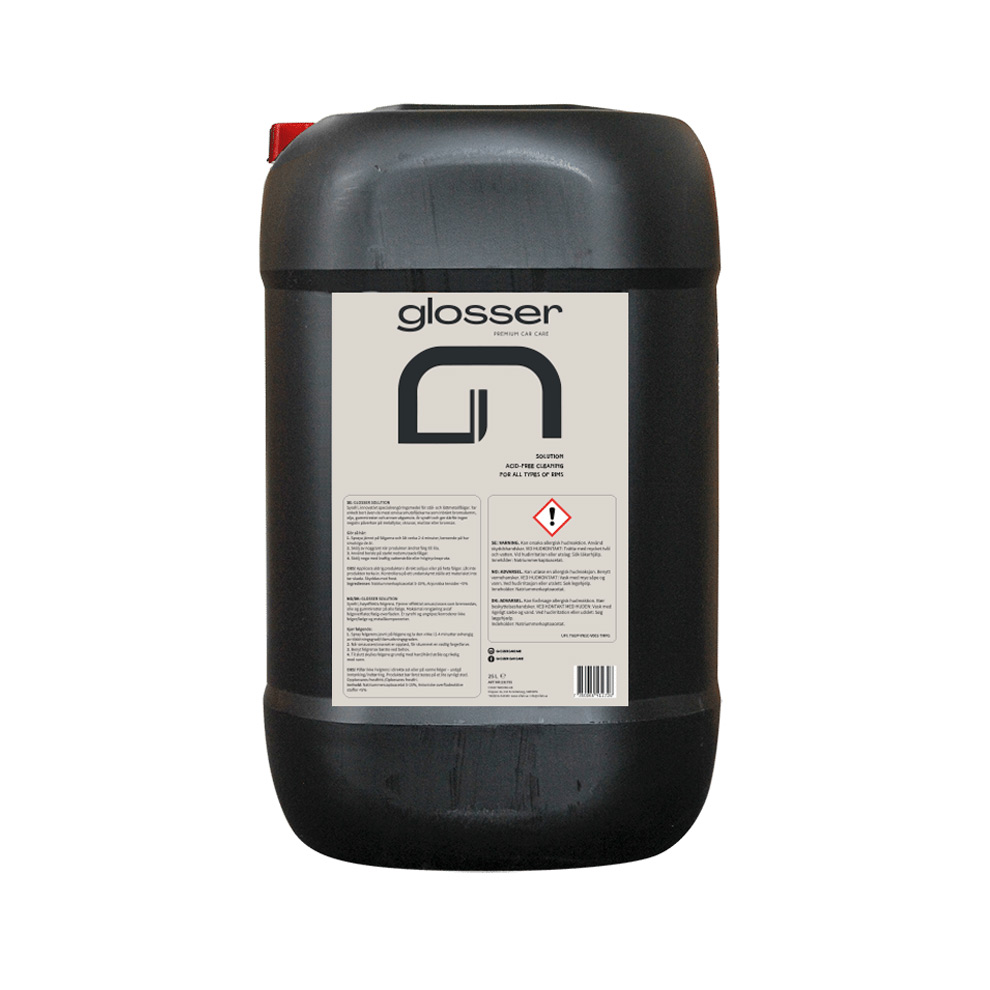 Glosser Pro Syrafri fälgrengöring, 25 Liter