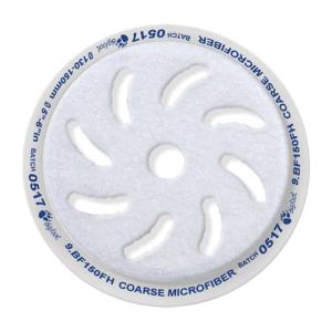 Rupes 5 tum polerrond, Microfiber blå 130/150mm