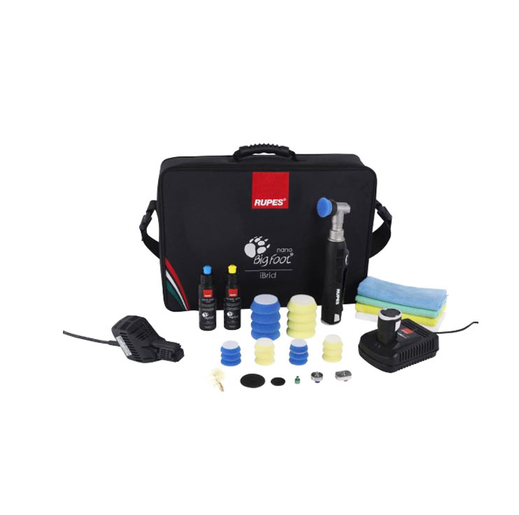 Rupes Polermaskin Ibrid Nano DLX Kit, kort hals.