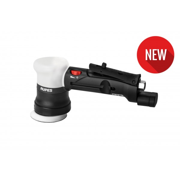 RUPES Tryckluftsdriven excenterroterande polermaskin med 15 mm orbit.