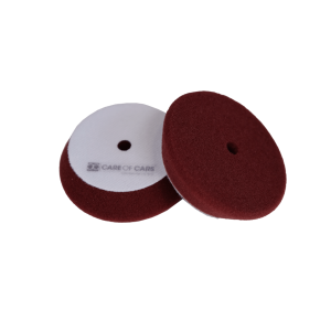 Care of Cars 3 tum Polerrondell Ø 97/77 X 25 mm. Trapets Burgundy Heavy/Medium Cut.