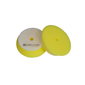 Care of Cars 3 tum Polerrondell Ø 97/77 X 25 mm. Trapets Gul Medium Cut.