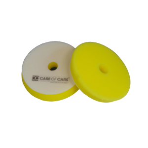 Care of Cars 5 tum Polerrondell Ø 145x25x125 mm. Trapets Gul Medium Cut.