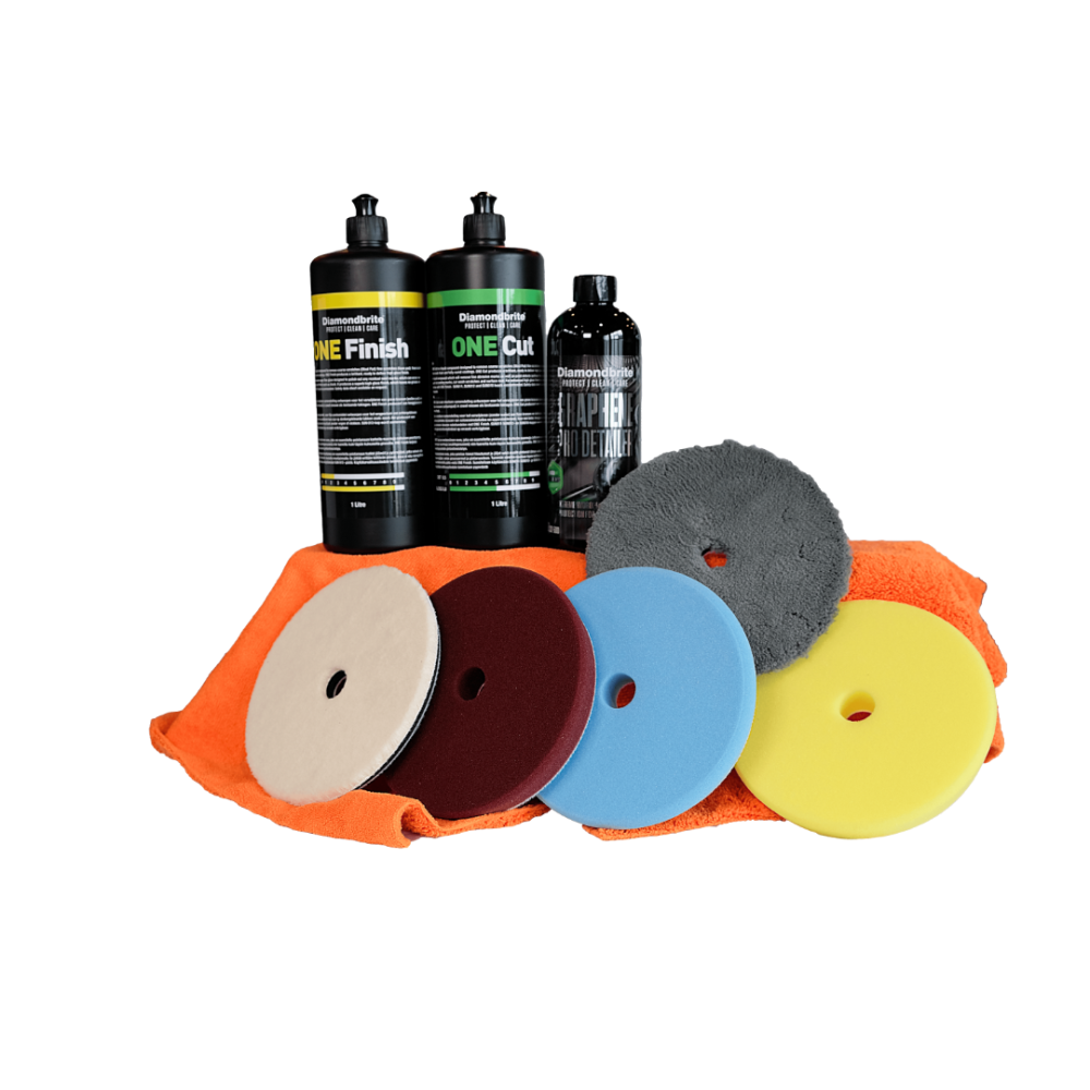 Diamondbrites Mellan 5 tums poler och lackskyddspaket