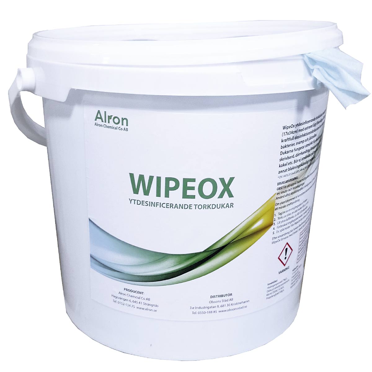 Alron WipeOx Desinficerande torkdukar