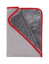Care of Cars 1-sidig tvinnad water magnetic mikrofiberduk 600gsm Grå/Röd