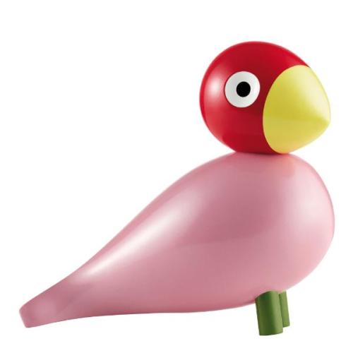 Sångfågel 15,1 cm Rosa/Röd