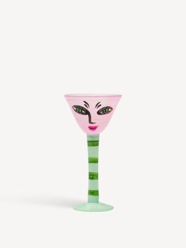 Kosta Boda Uhv Lim Ed UHV Friends again Pokal 300-22 Rosa