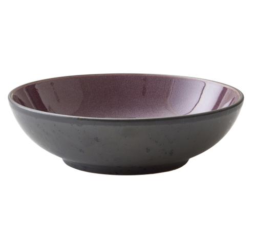 Pastaskål 20 cm Svart/Lila