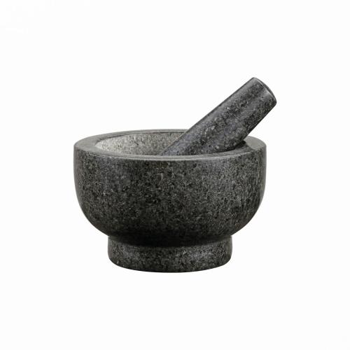 Mortel Stone Collection 14 cm svart