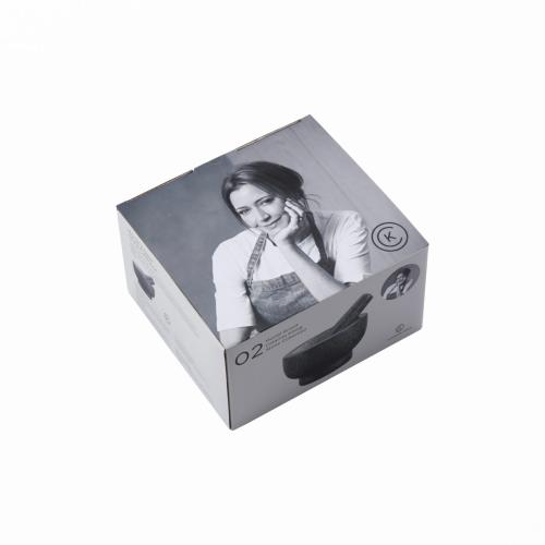 Mortel Stone Collection 14 cm svart