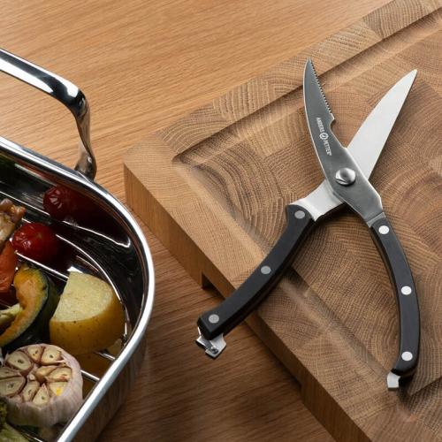 Steel Essentials fågelsax 25 cm stål/svart