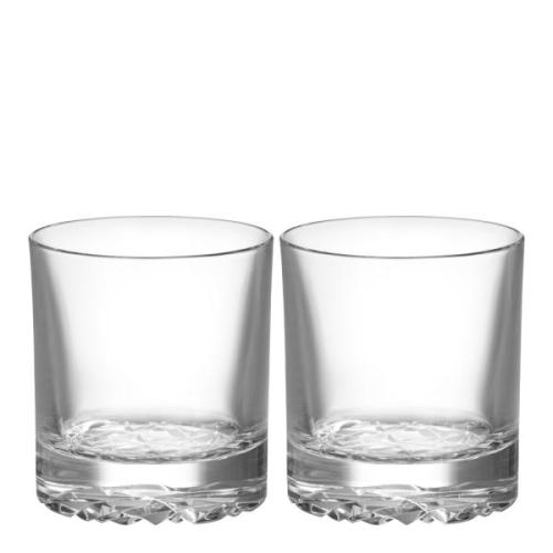 Carat Double Old Fashioned Glas 28 cl 2-pack Klar