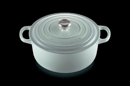 Signature støpejernsgryte rund 24cm 4,2L sea salt