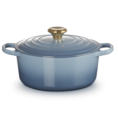 Signature Gjutjärnsgryta rund 4,2 L Chambray