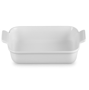 Heritage ugnsform rektangulär 26 cm vit