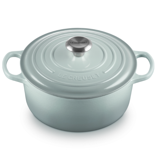 Signature støpejernsgryte rund 24cm 4,2L sea salt