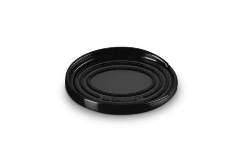 Oval grytskedhållare 15 cm Black