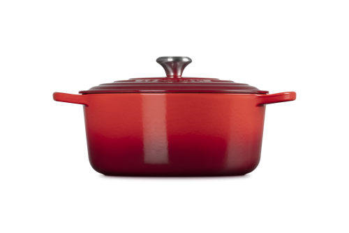 Signature Gjutjärnsgryta rund 28 cm 6,7 L Cerise