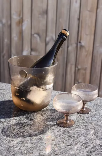 Billi champagneglas 40 cl 4-pack brun