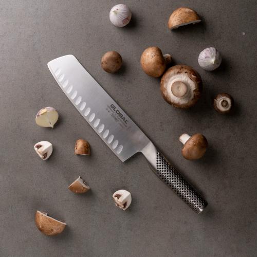 Global G-81 Grönsakskniv olivslipad 18 cm