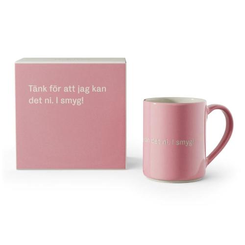 Astrid Lindgren Mugg Rosa Tänk för att jag kan