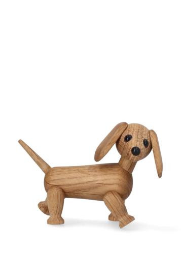 Chico Dog träfigur 7 cm ek