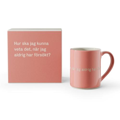 Astrid Lindgren mugg 35 cl Hur ska jag kunna veta det