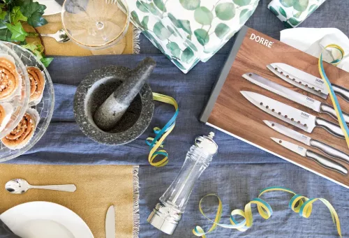 Birkedal Mortel Ø13 cm H9 cm Granit