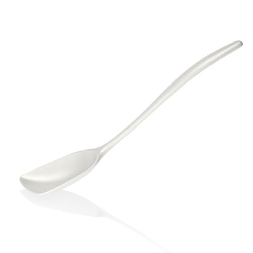 Classic grytssked bred 27,5 cm vit