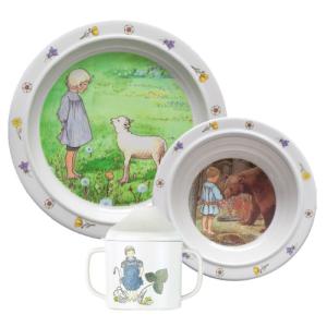 Elsa Beskow Visor, Barnservis, 3-del