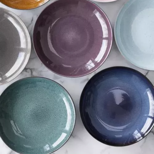 Fat 40 cm Svart/Lila