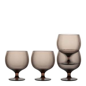 Billi vinglas 35 cl 4-pack brun