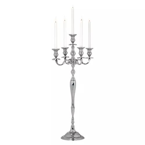 Kandelaber 5-armad Aluminium 100 cm