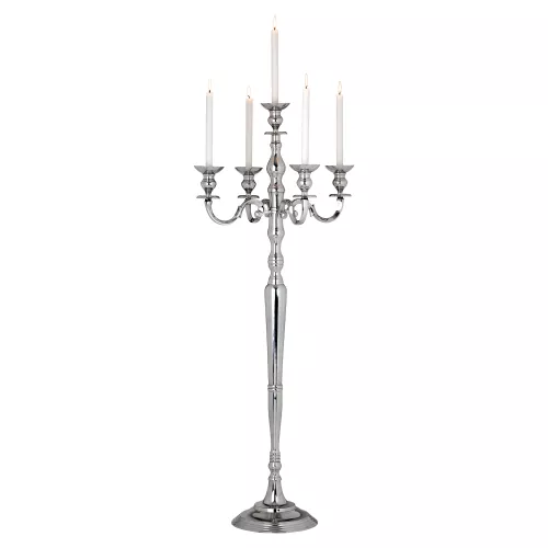 Kandelaber 5-armad Aluminium 150 cm
